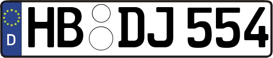 HB-DJ554