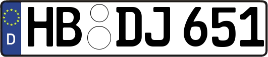 HB-DJ651