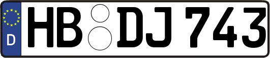 HB-DJ743