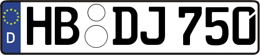 HB-DJ750