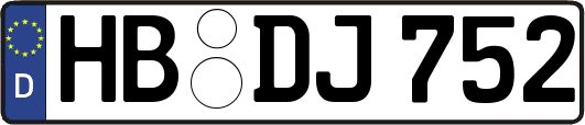 HB-DJ752