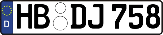 HB-DJ758