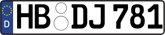 HB-DJ781