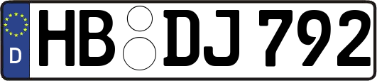 HB-DJ792