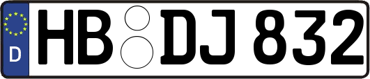 HB-DJ832