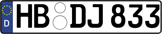 HB-DJ833
