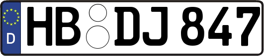 HB-DJ847