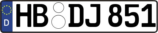 HB-DJ851