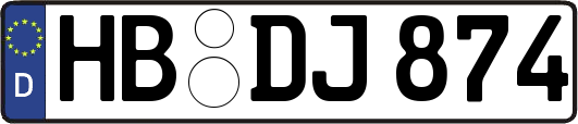 HB-DJ874