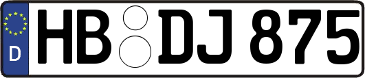 HB-DJ875