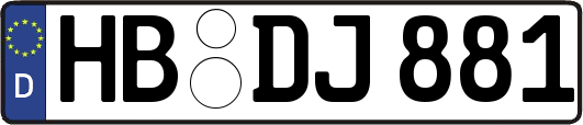 HB-DJ881