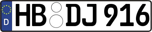 HB-DJ916