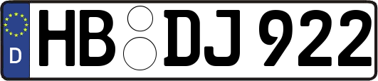 HB-DJ922