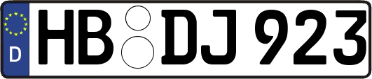 HB-DJ923