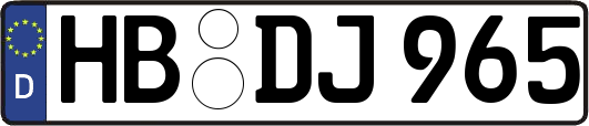 HB-DJ965