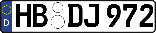 HB-DJ972