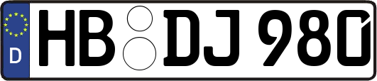 HB-DJ980