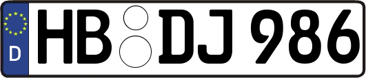 HB-DJ986