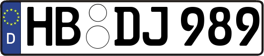 HB-DJ989