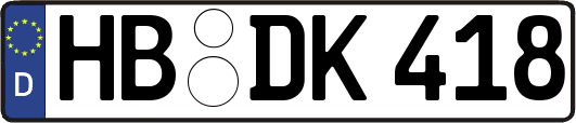 HB-DK418
