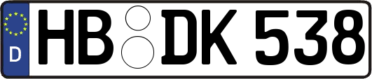 HB-DK538