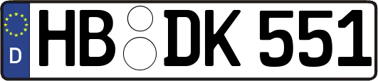 HB-DK551