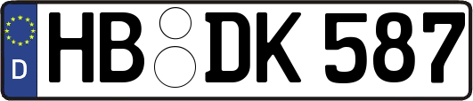 HB-DK587