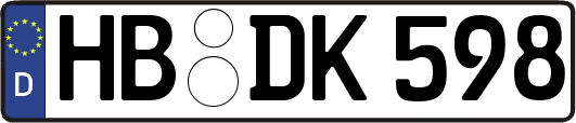HB-DK598
