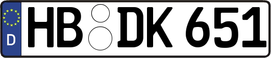 HB-DK651