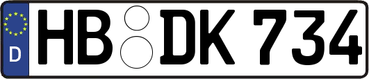 HB-DK734