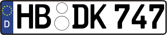 HB-DK747