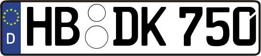 HB-DK750