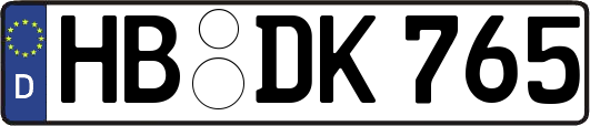 HB-DK765