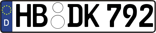HB-DK792