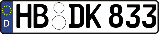 HB-DK833