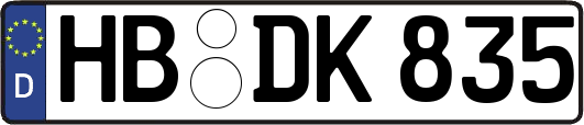 HB-DK835