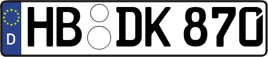 HB-DK870
