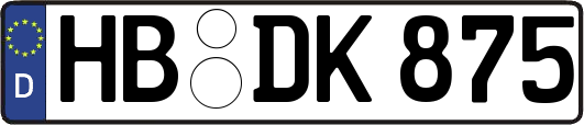 HB-DK875