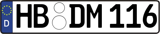 HB-DM116