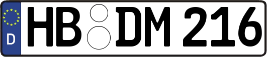 HB-DM216