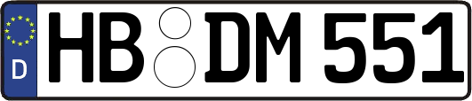 HB-DM551
