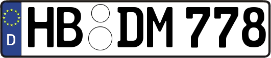 HB-DM778