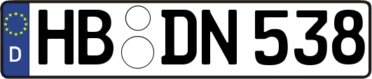 HB-DN538