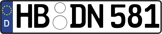 HB-DN581