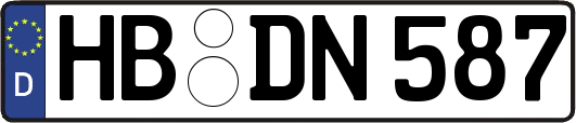 HB-DN587