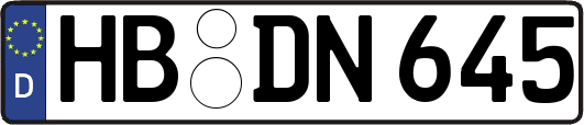 HB-DN645