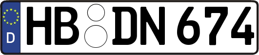 HB-DN674