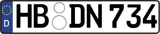HB-DN734