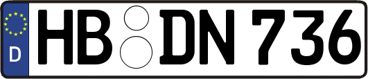 HB-DN736