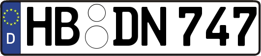 HB-DN747